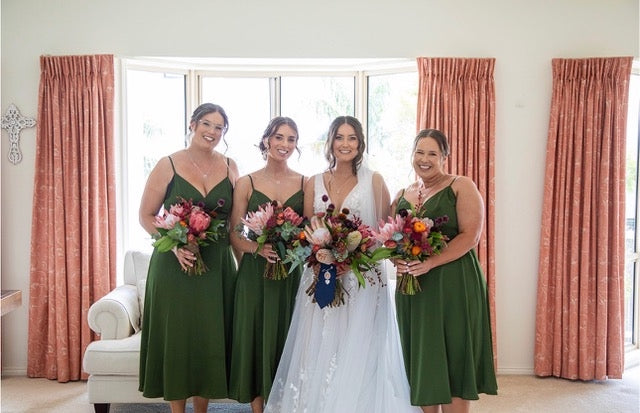Bridal Party hair by Natasha and glam by Michelle