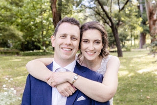 Beautiful couple shot- Hair By Alicia, Makeup by Grace