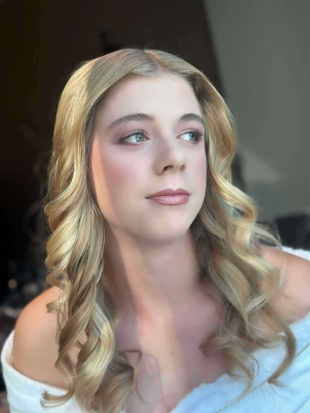 Stunning graduation hair and makeup