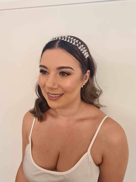 Soft bridal glam by Rachel