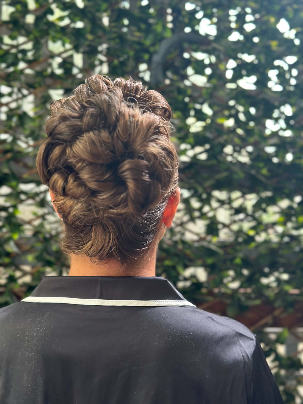 Stunning updo- bridesmaid