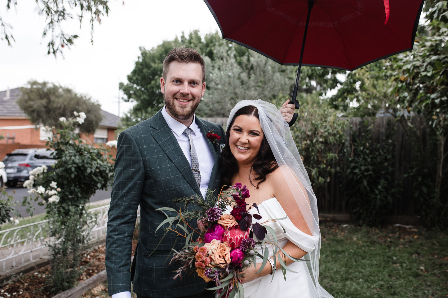 Gorgeous couple- Hair by Natasha, Makeup by Shirley