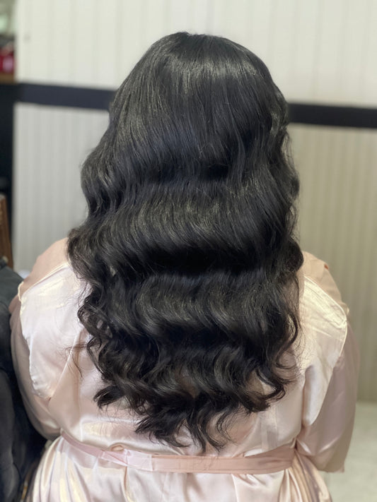 Soft Loose Waves Hair(Silver)