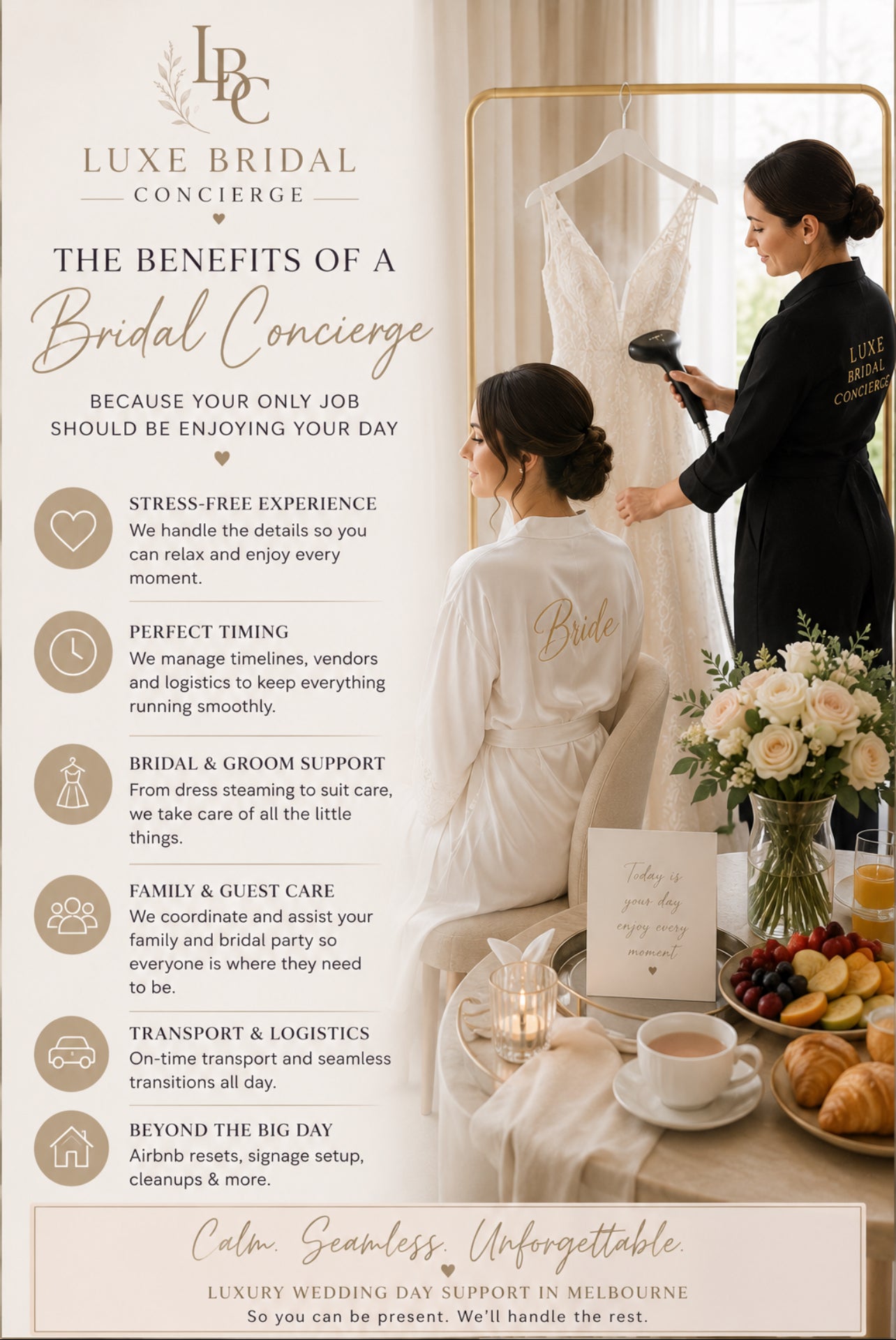 Bridal concierge add