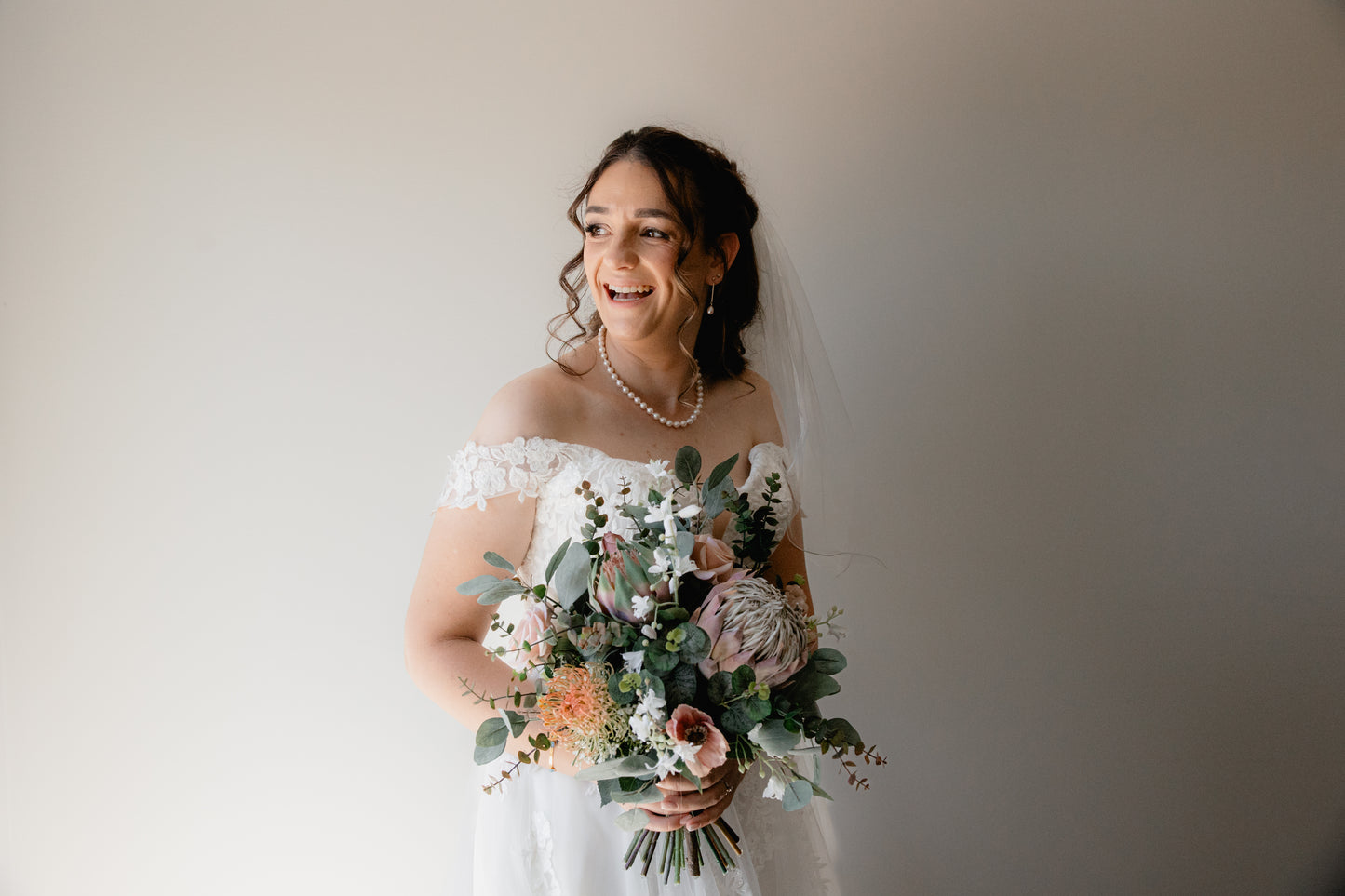 Glowing bride- Hair & Makeup by Natasha