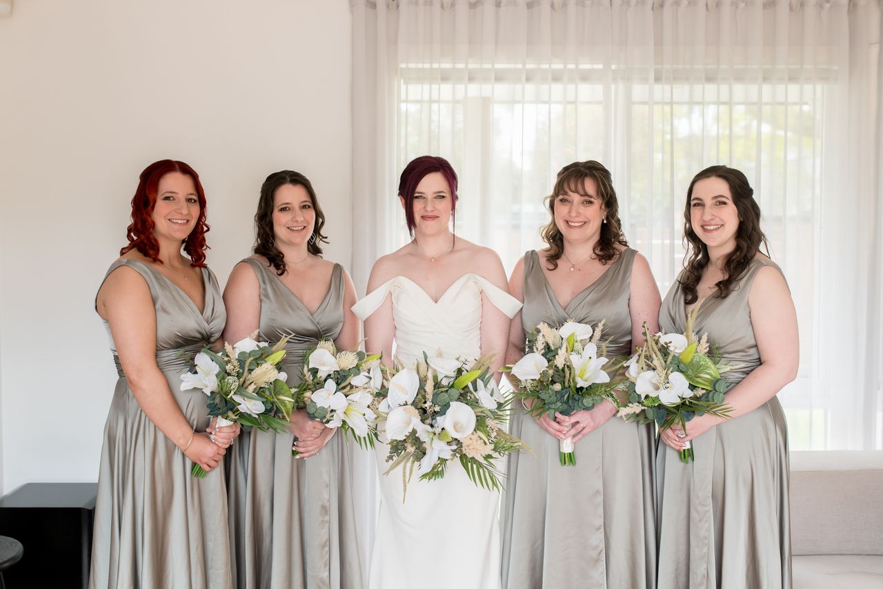 Glowy Bridal party- Hair by Diyana and Makeup by Shane
