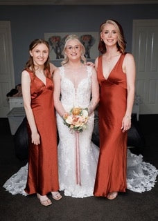 Vibrant bridal party- Makeup by Rachel & Hair by Natasha