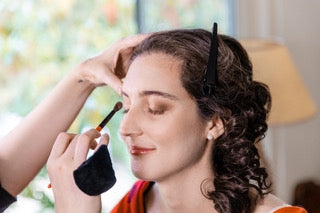 Beautiful Bridal Makeup created by Grace and Hair by Alicia