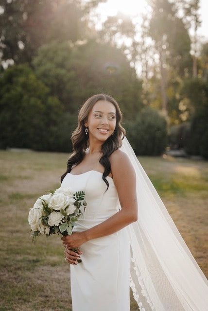 Glamorous Bride- hair by Tara