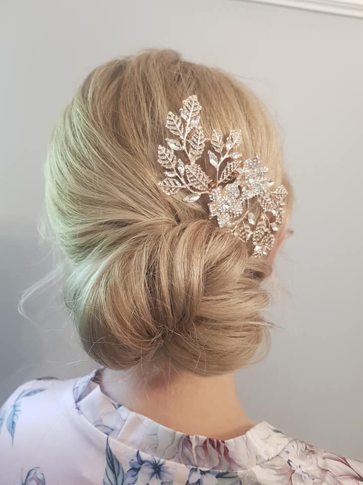 Soft low bun