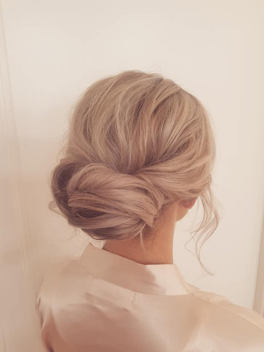 Soft low bun