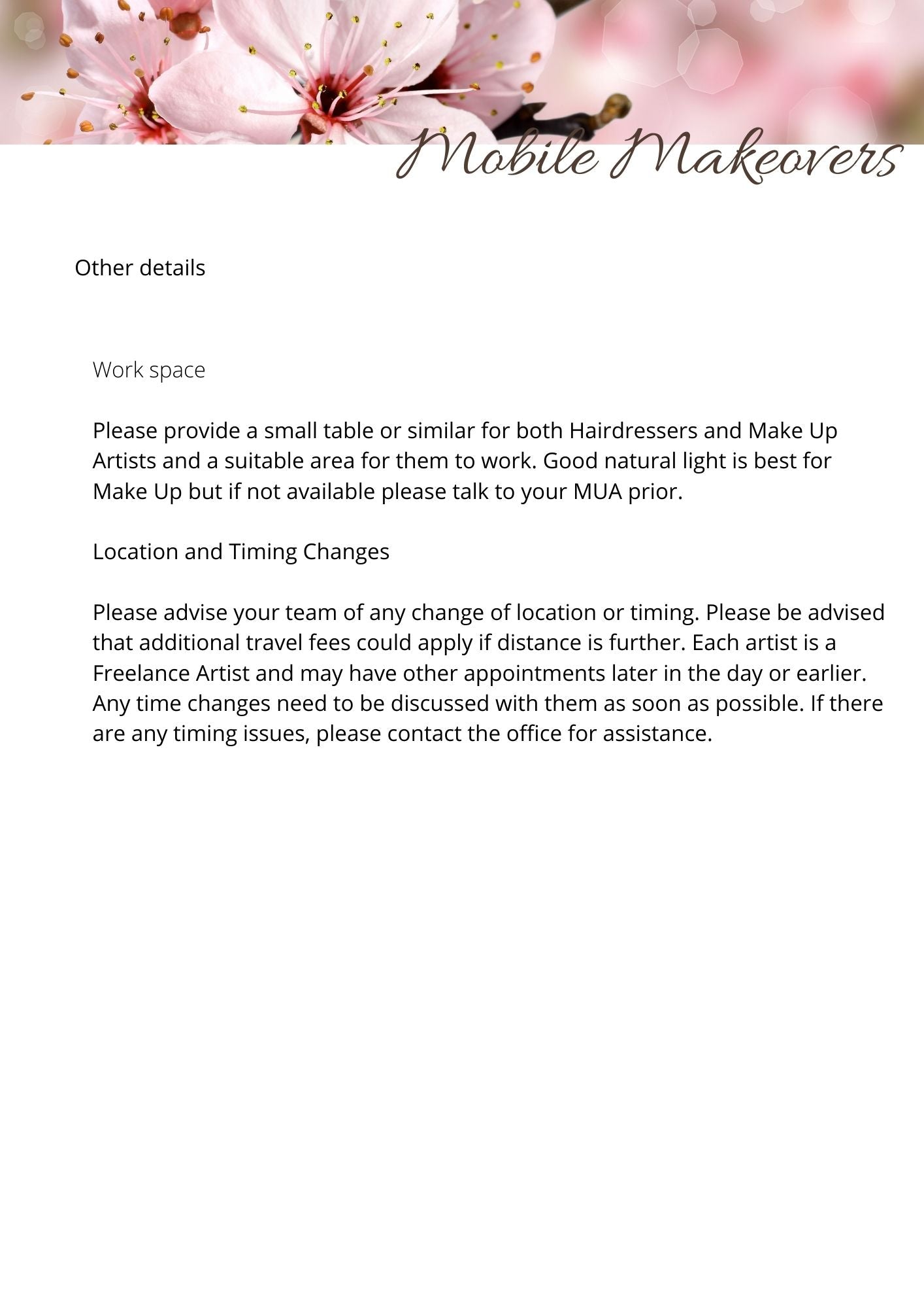 Terms and Conditions