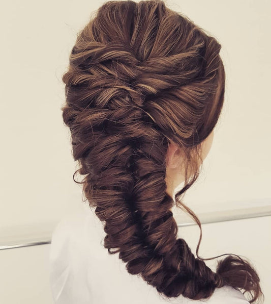 Pulled fish braid