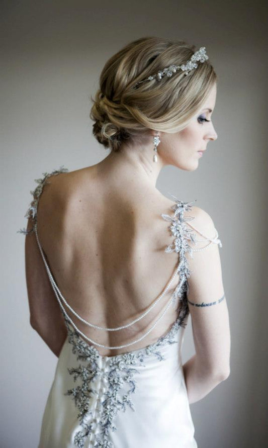 Soft low bun and soft glam makeup