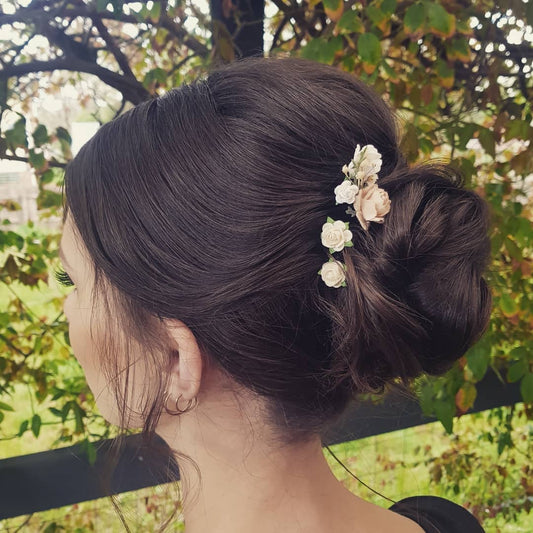 Soft twisted bun